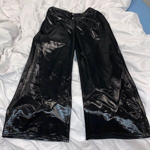 WeWoreWhat High Waisted Faux Leather Pants